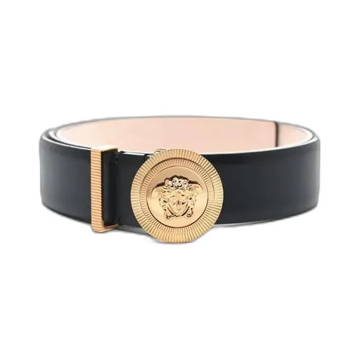 Versace Logo Plaque Buckle Belt