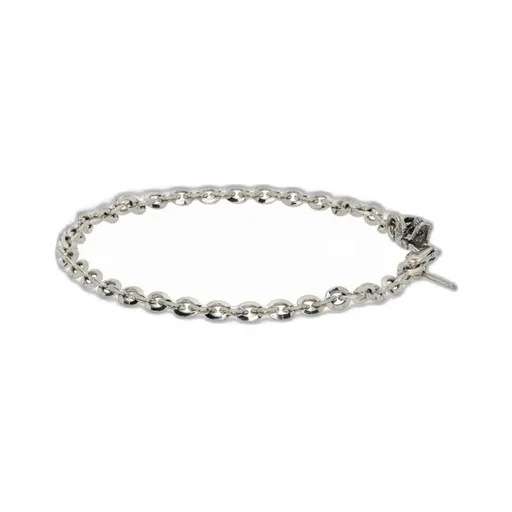 Chain Link Splicing Engraved Bracelet