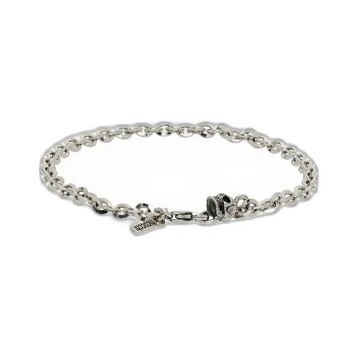 Chain Link Splicing Engraved Bracelet