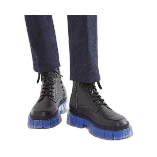 Ff-Motif Ridged Boots