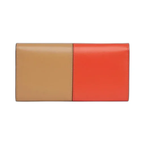 Baguette Logo Details Chain Wallet