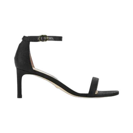 Stuart Weitzman Nunakedstraight Glitter Sandals