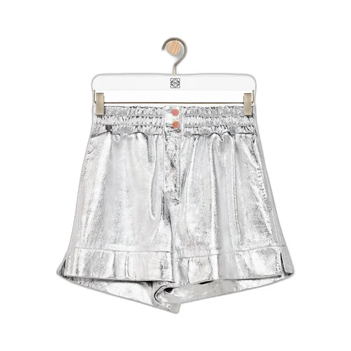 Pleated Detail Shorts