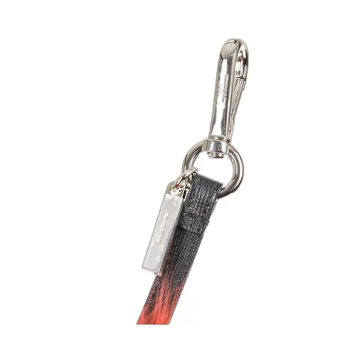 Eye Pattern Fox Fur Key Chain