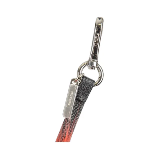 Eye Pattern Fox Fur Key Chain