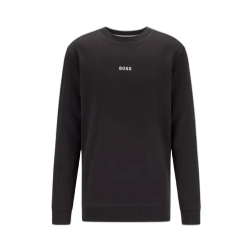 Round-Neck Long-Sleeved Sports Sweater