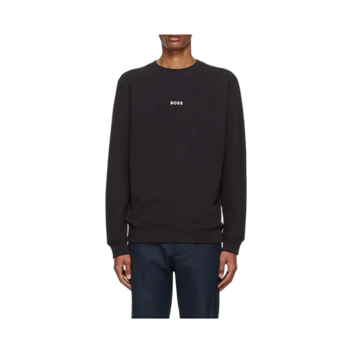 Round-Neck Long-Sleeved Sports Sweater