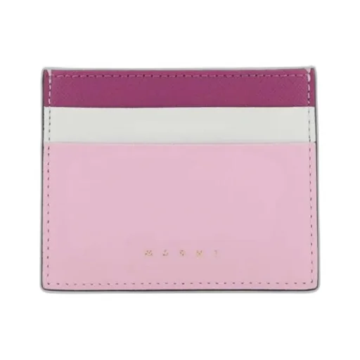 Colour-Block Logo Cardholder