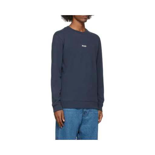 Round-Neck Long-Sleeved Sports Sweater