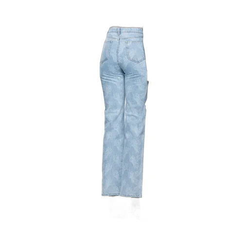 Paisley-Print Trousers