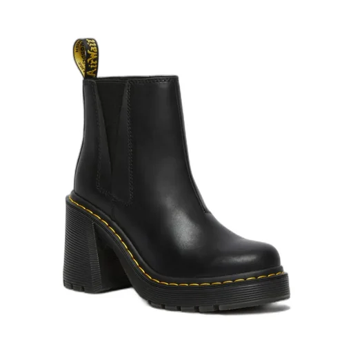 Dr. Martens Flared Heel Chelsea Boots