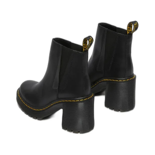 Dr. Martens Flared Heel Chelsea Boots