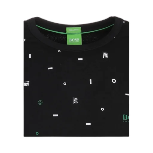 Printed Cotton Short-Sleeved T-Shirt