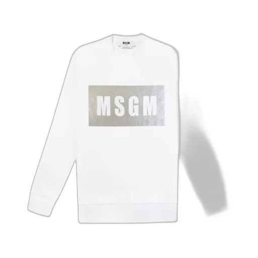 Printed Round-Neck Sweater