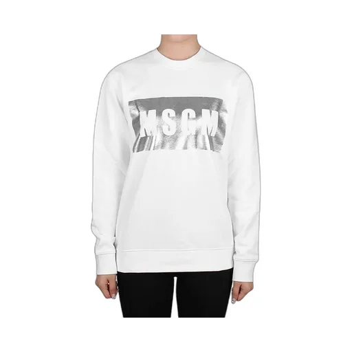 Printed Round-Neck Sweater