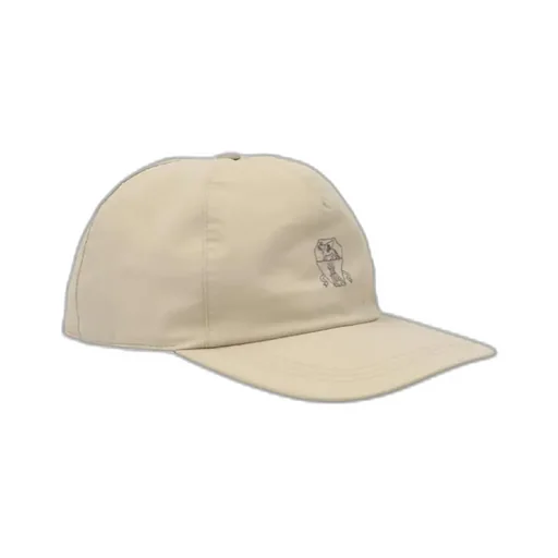 Logo-Print Leather Cap
