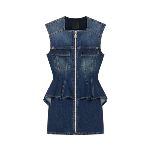Short Denim Dress