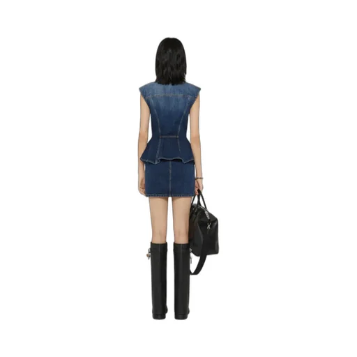 Short Denim Dress