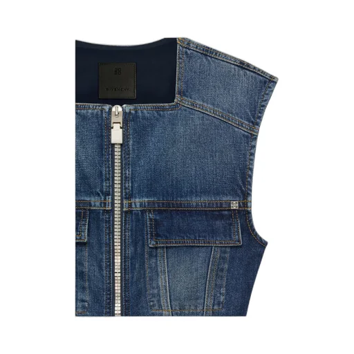 Short Denim Dress