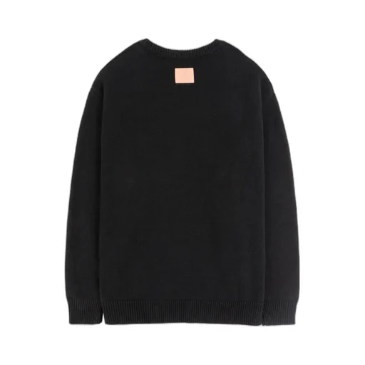 Black Long-Sleeved Pullover