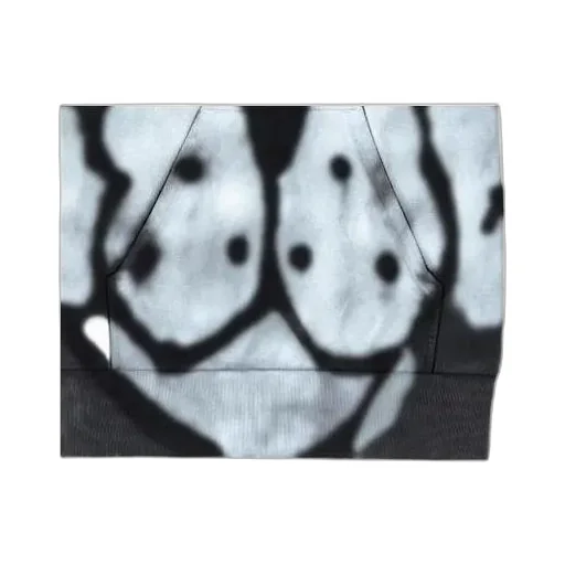 Oversize Graphic-Print Hoodie