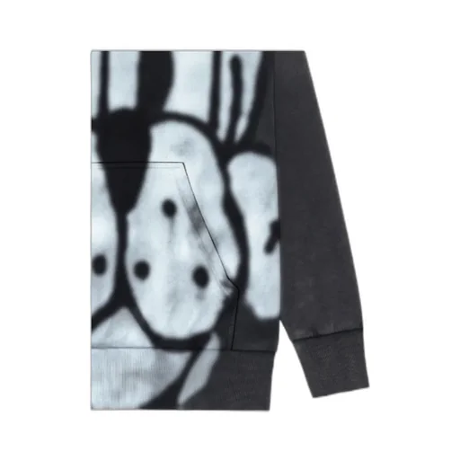 Oversize Graphic-Print Hoodie