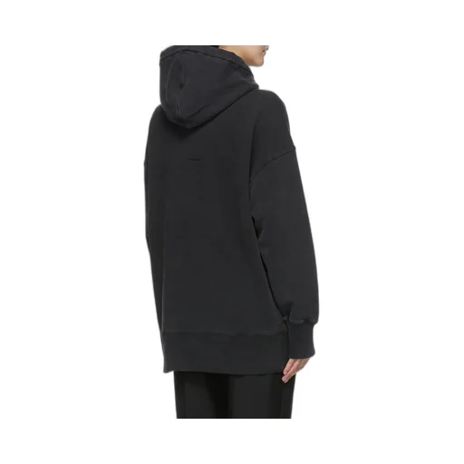 Oversize Graphic-Print Hoodie