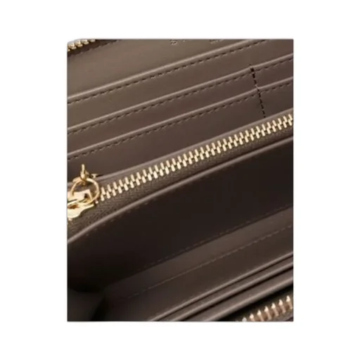 Stella Mccartney Logo Perforated Zipped Wallet