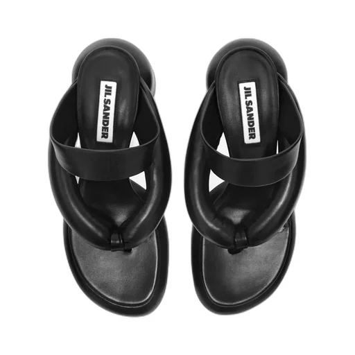 95Mm Padded-Strap Leather Sandals