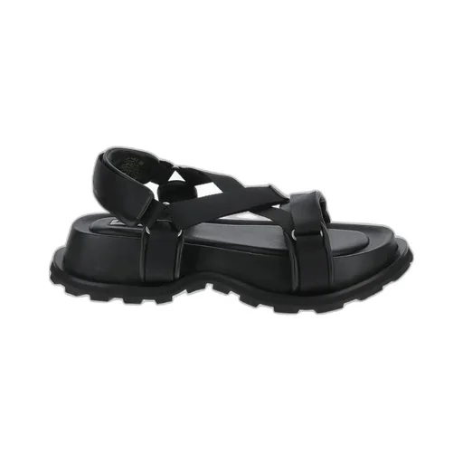 Touch-Strap Flat Sandals