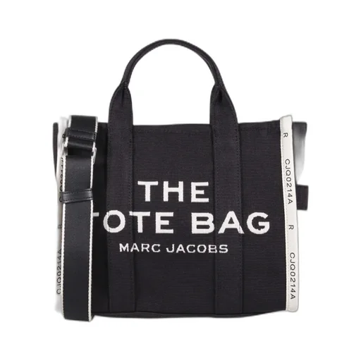 Black Logo Shoulder Bag