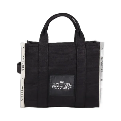 Black Logo Shoulder Bag