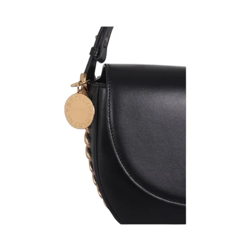 Stella Mccartney Frayme Flap Medium Shoulder Bag