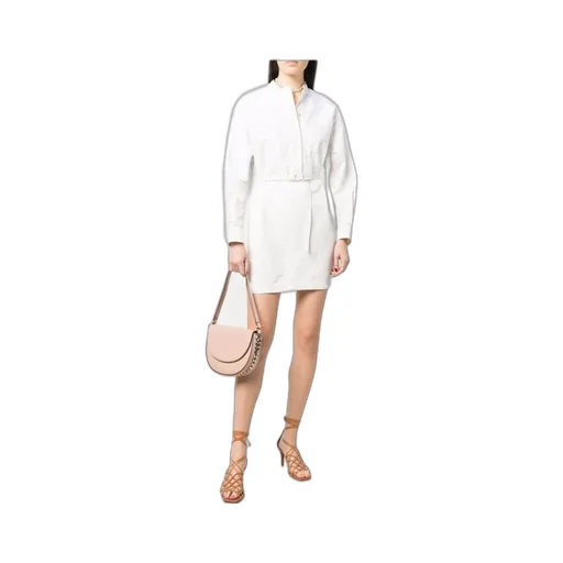 Stella Mccartney Chain-Trimmed Foldover Top Shoulder Bag
