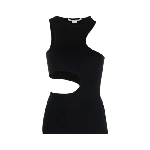 Stella Mccartney Cut Out Crewneck Tank Top