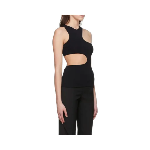Stella Mccartney Cut Out Crewneck Tank Top