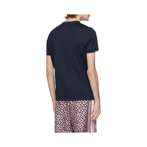 Versace Logo Printed Crewneck T-Shirt