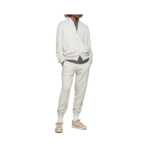 Drawstring-Waist Tapered Track Pants