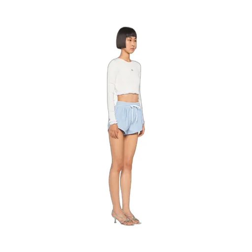 Garment-Dyed Cotton Fleece Shorts