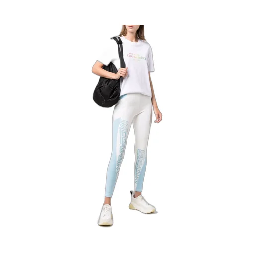 Stella Mccartney Logo Printed High Waist Leggings