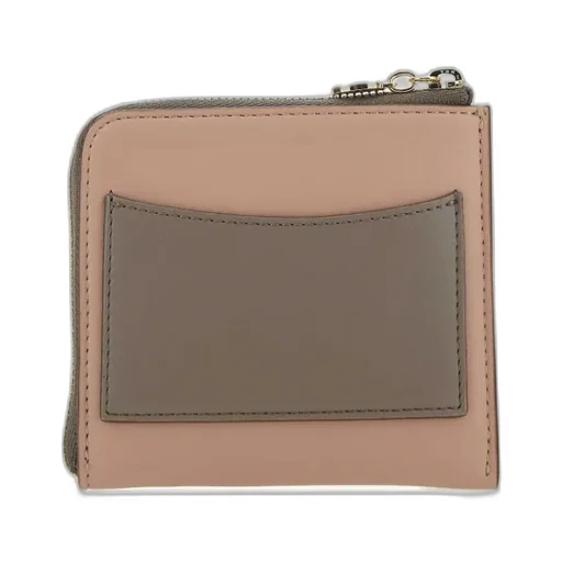 Stella Mccartney Logo Perforated Zipped Wallet