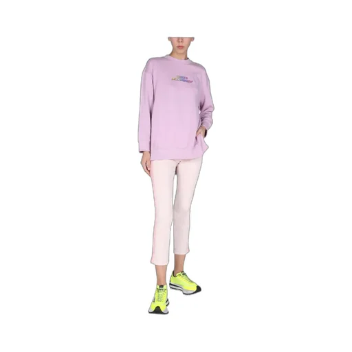 Stella Mccartney Logo Detailed Slim Fit Jeans