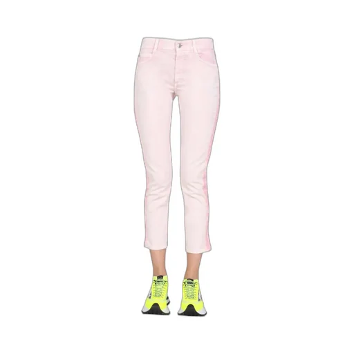 Stella Mccartney Logo Detailed Slim Fit Jeans
