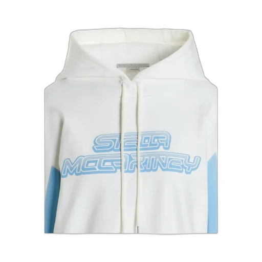 Stella Mccartney Logo Printed Color-Block Hoodie