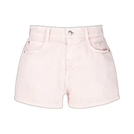 Stella Mccartney Logo Embroidered Denim Shorts
