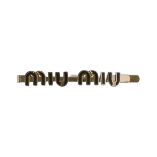 Miu Miu Logo-Lettering Hair Clip