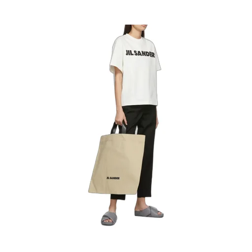 Logo Print Tote Bag