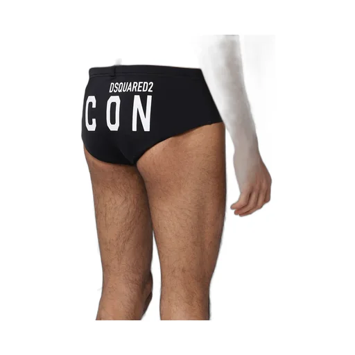 Dsquared2 Logo Printed Swimming Briefs