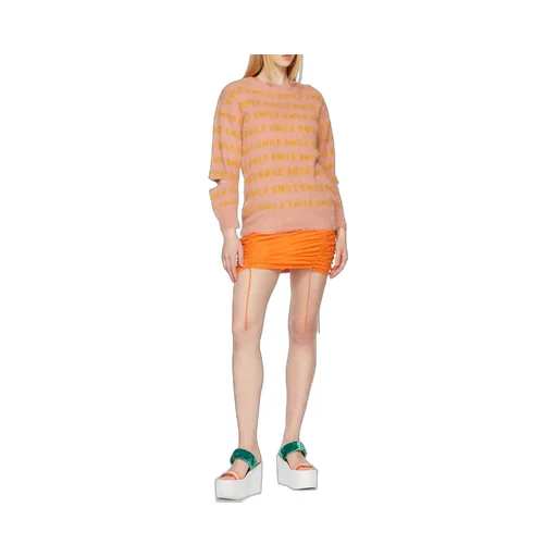 Fluffy Words Long-Sleeved Jumper