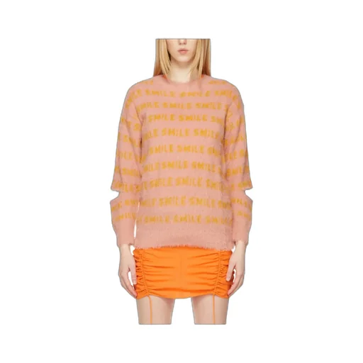 Fluffy Words Long-Sleeved Jumper